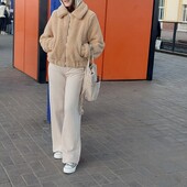 Стильна,тепла шубка,S-M