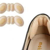 Накладки в обувь от натирания пяток Стелька от мозолей 2шт/1уп Бежевый