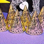 6 шт. Праздничный новогодний колпак