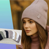 Якісна стильна демісезонна шапочка Найк. В"язка-рубчик подвійна.4 кольори