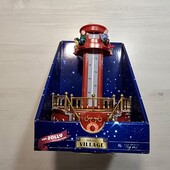 Magic village! Новорічна карусель на батарейках, світиться і грає!