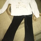 Велюровые брюки