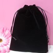 Бархатные мешочки для украшений. Готовим подарочки родным и близким! Размер 15,5*12 см.