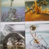 Зошит 3 шт на 48 аркуша у клітинку 2332 нова ера