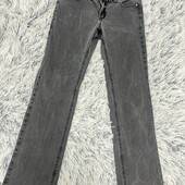 Брюки штаны джинсы прямого кроя на низкой посадке