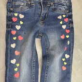 Джинси на дівчинку 3-4 роки