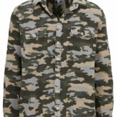 Тепла плотна кофта сорочка толстовка фліска флісова