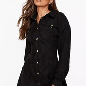 Стильное платье фирменное микро вельвет на 52-54 р