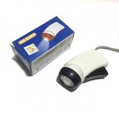 Светодиодный Фонарь с ручной динамо-машинакой.цвет случайный