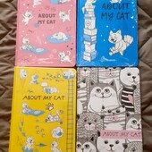 Альбом друзів " About my cat" (синій)