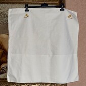 Хлопковая наволочка с вышивкой 65*65 см состояние новой