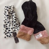 Два хутряних шарфа, гарно доповнять Ваш образ )