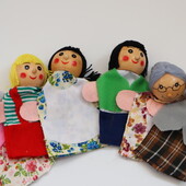 Пальчиковый театр ляльковий театр 6 героев