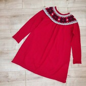 В'язана різдвяна сукня Kik ♥️✨готуємось до Миколая♥️✨