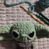 Йода амігурумі