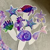 Набір для декору капкейків 8 шт