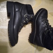 H&M шкіряні черевики 38р. 24.5см