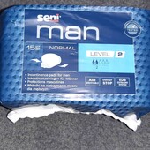 чоловічі урологічні прокладки 15 штук Senі man