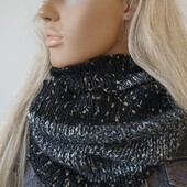 Снуд светло серый