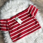 Стильний смугастий топ, М