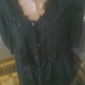 кружевна блуза