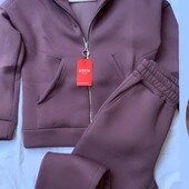 Жіночий теплий костюм на флісі 48,50,52