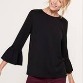 Елегантна чорна блуза вільного крою ❣️