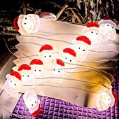 Гирлянда роса Санта 2 метра