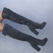 Чоботи демі каблук, ботфорт. Низькі ціни - відмінна якість