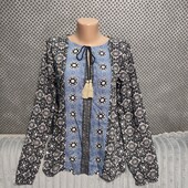 Симпатичная вискозная блузка, р.S/M