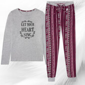 бавовняна піжама жіноча л 44/46 наш 50/52