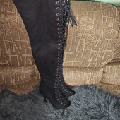 37р ботфорти. Шнурівка