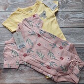 Боді Lupilu 2 шт дівчинці 74/80.