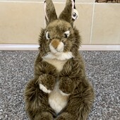 Ексклюзивна колекційна іграшка зайчик WWF 30 см. Anna Club чудовий стан, як новий