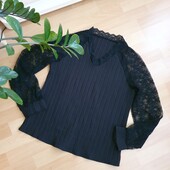 Гарна кофтинка з мережевним рукавчиком р.46-48