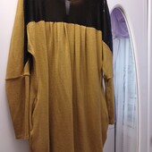 Шерстяна сукня- туніка,б/у,р.56-58