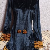 Велюрова сукня з капюшоном ТИГР у новому стані