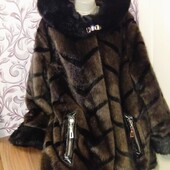 Еко шубка великий розмір