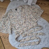 Прекрасний топ на запах, новий без цінників ❤️