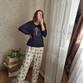 Комфортна, натуральна піжамка, Л/ХЛ, ❤️