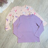 Набір регланів (футболка з довгим рукавом) для дівчинки 116 см cool club єдиноріг