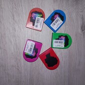 Фарба, крейда для волосся тимчасова. червона чи теракотова