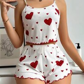Комплект піжамний топ та шорти
