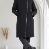 Жіноча зимова куртка см капюшоном. Розмір S, М