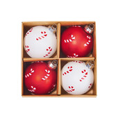 Новорічні прикраси скляні livarno 1набор на вибір