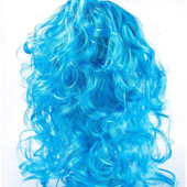 Парик голубий, розовий чи білий на вибір довжина 56см. вага 100гр