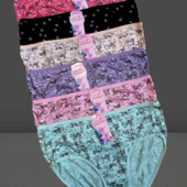Трусики шортики 3 штуки асорті кольорів.