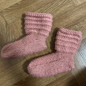 Вʼязані валянки-носочки (33-35)