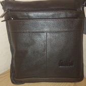 Чоловіча сумка з натуральної шкіри