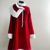 Платье костюм мисс Клаус ( жена Санты) на корпоратив, маскарад, карнавал